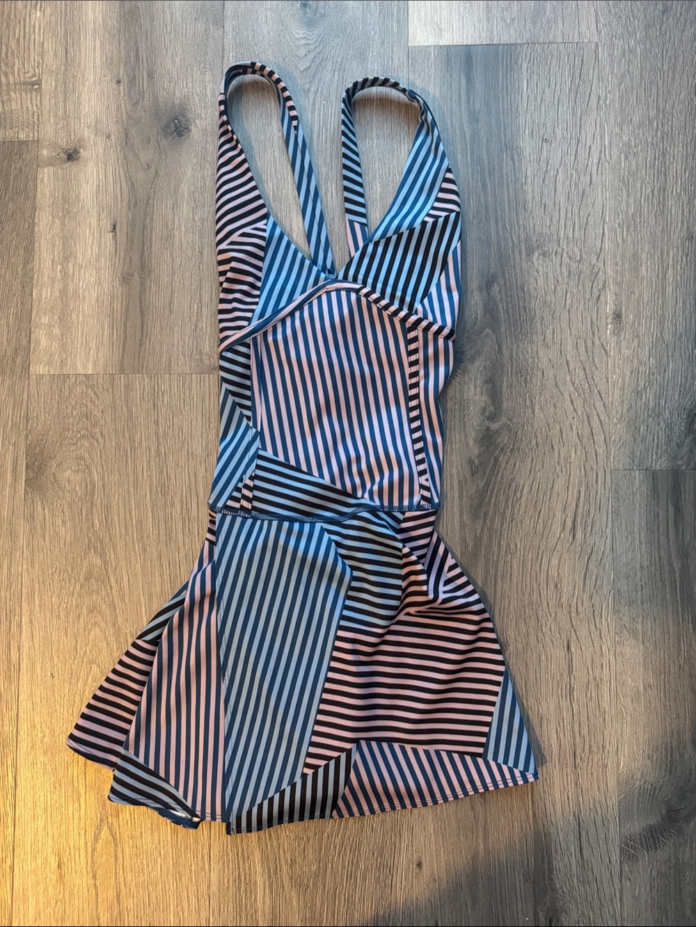 Free People Stripe Romper Dress